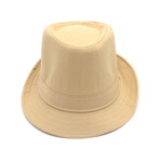 Adult Fedora Hat - Khaki
