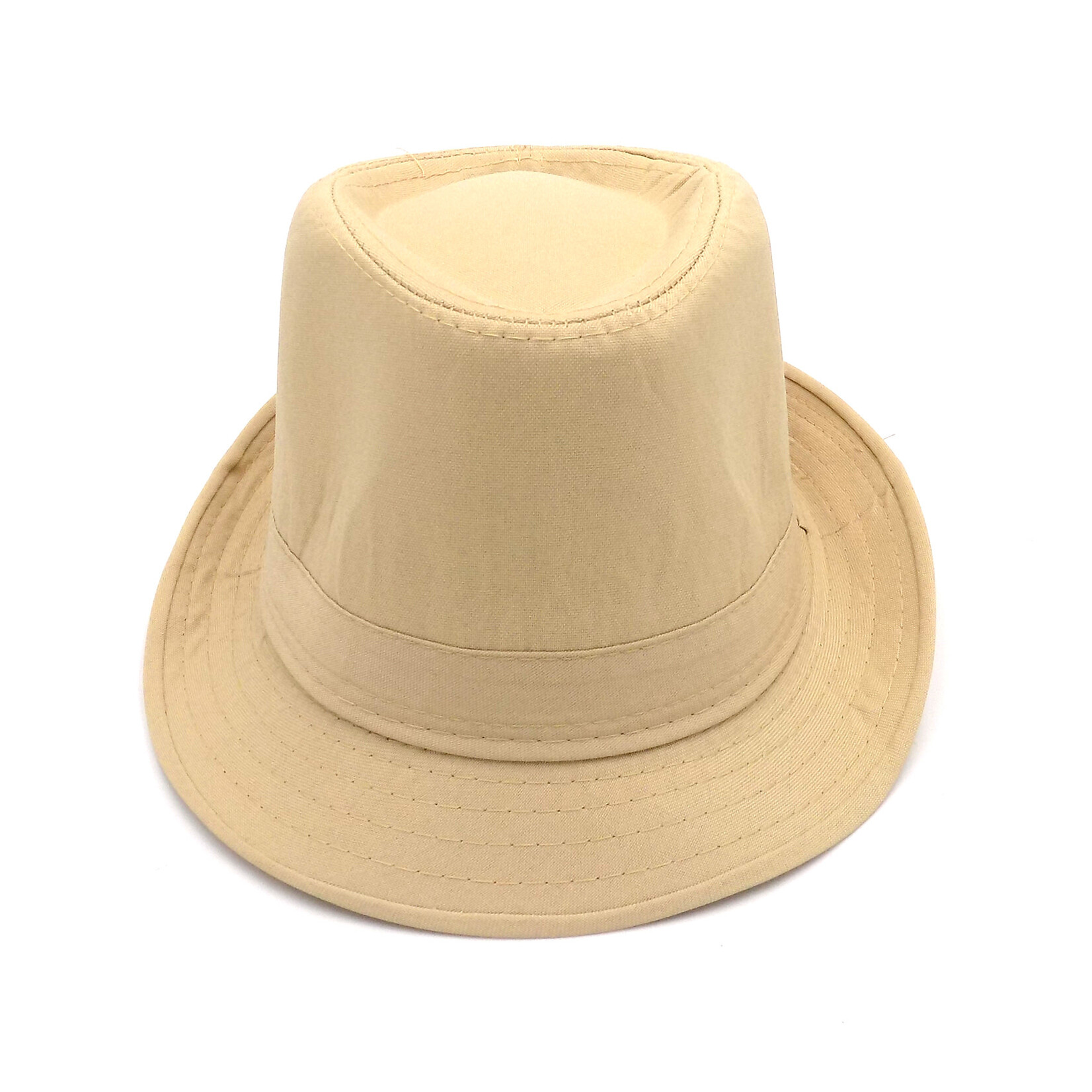 Adult Fedora Hat - Khaki