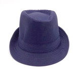 Adult Fedora Hat - Navy Blue