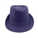 Adult Fedora Hat - Navy Blue