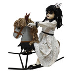 28'' Animated Girl Sitting On