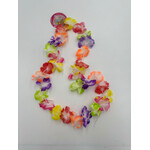 Medium Petal Rainbow Leis 36 Inches