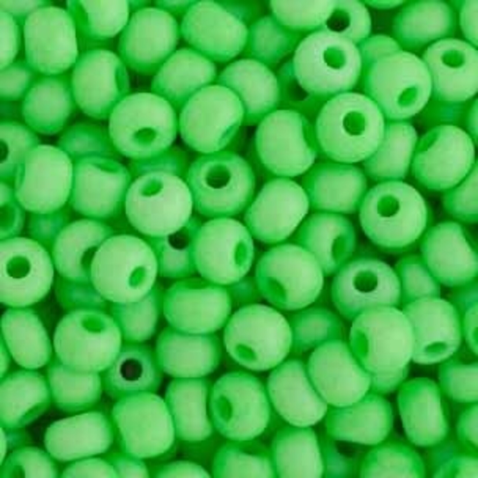 Ponybead (13 grams) Neon Green 6/0 Opaque