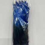 Coque Feathers Value 2 Tone 10 - 12 Inches 1 Yard  Royal Blue / Black
