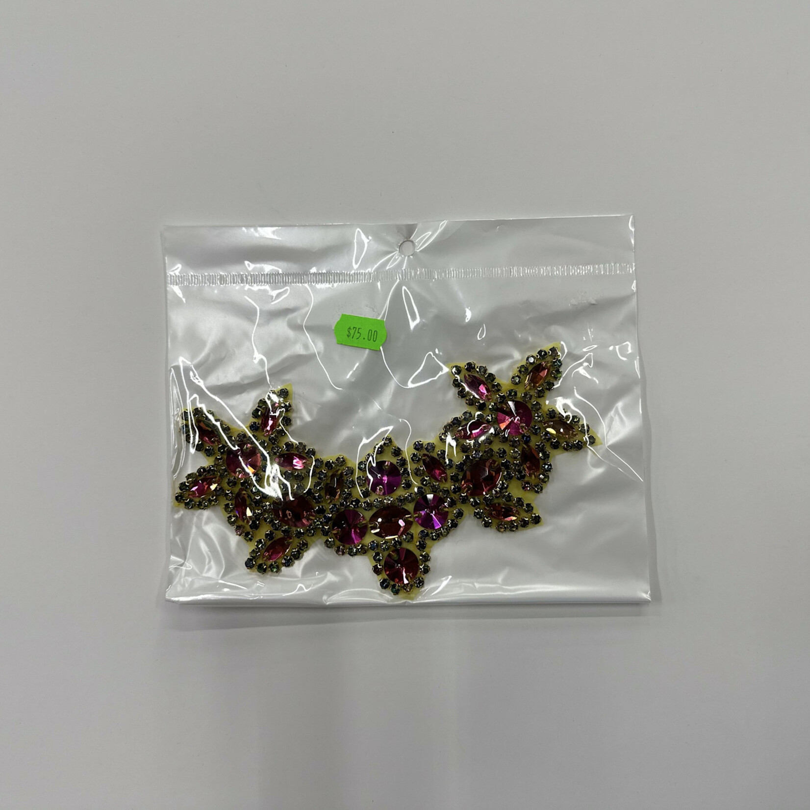 Crystal Motif Jasmine 10x17cm Multi