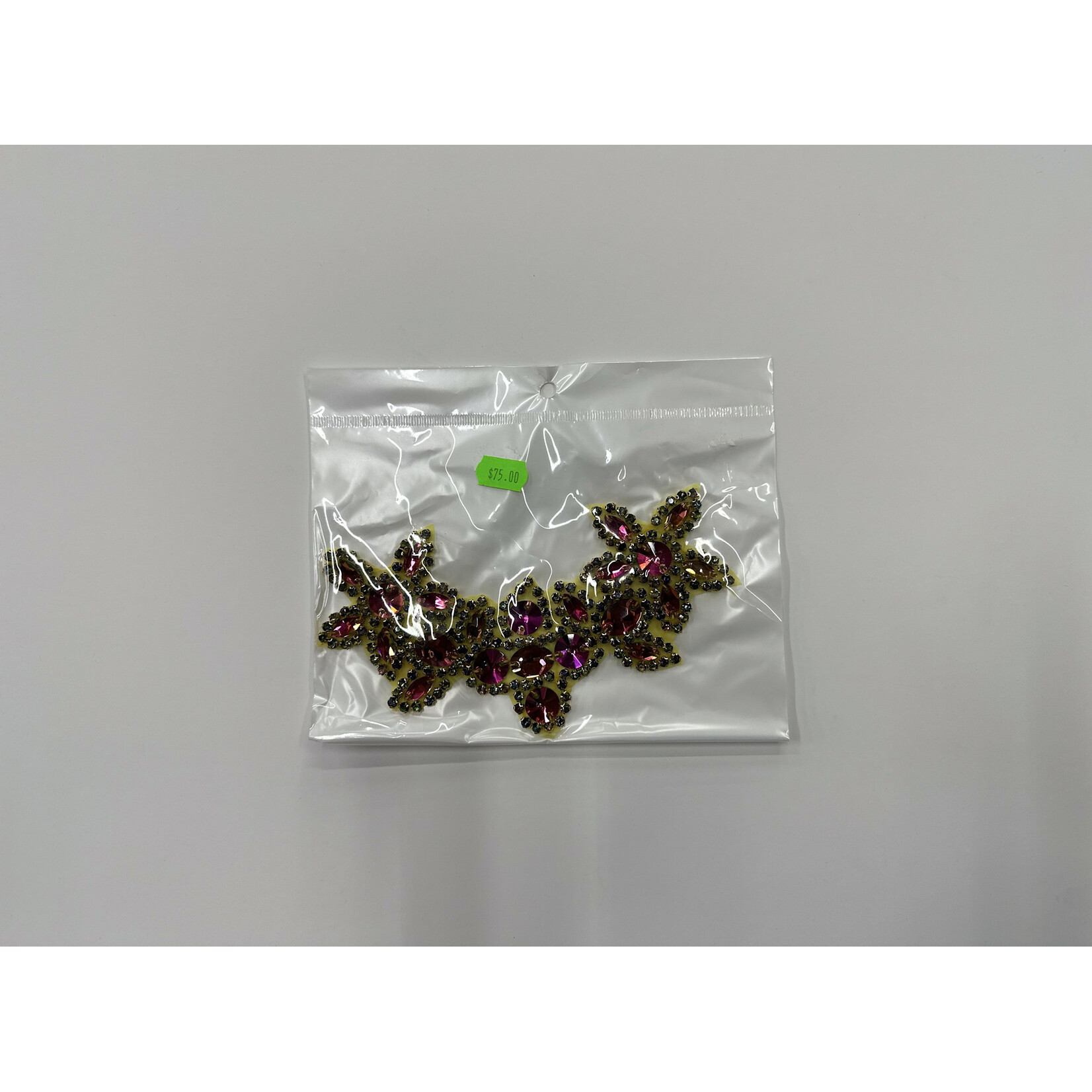 Crystal Motif Jasmine 10x17cm Multi