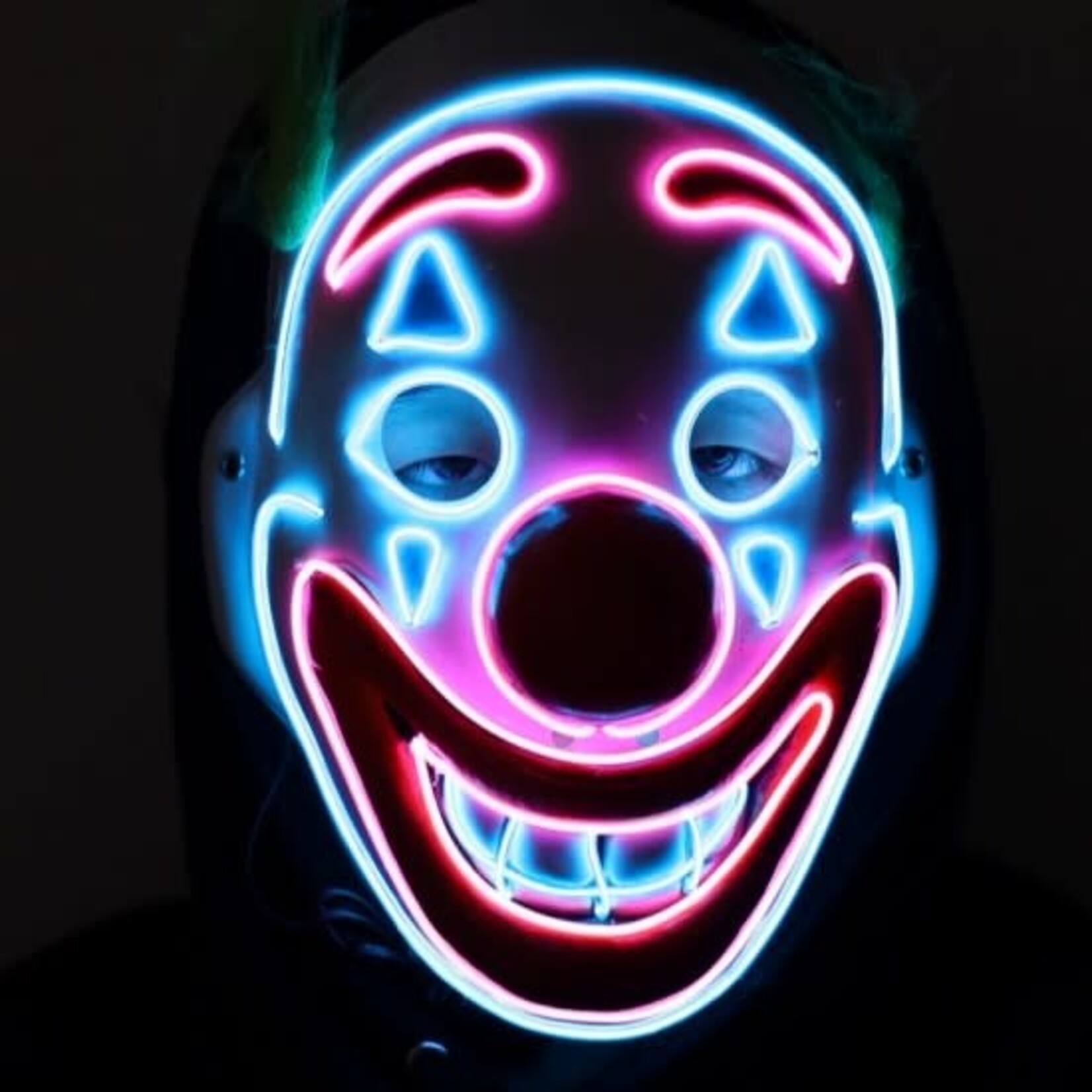 Mask Clown Neon Light
