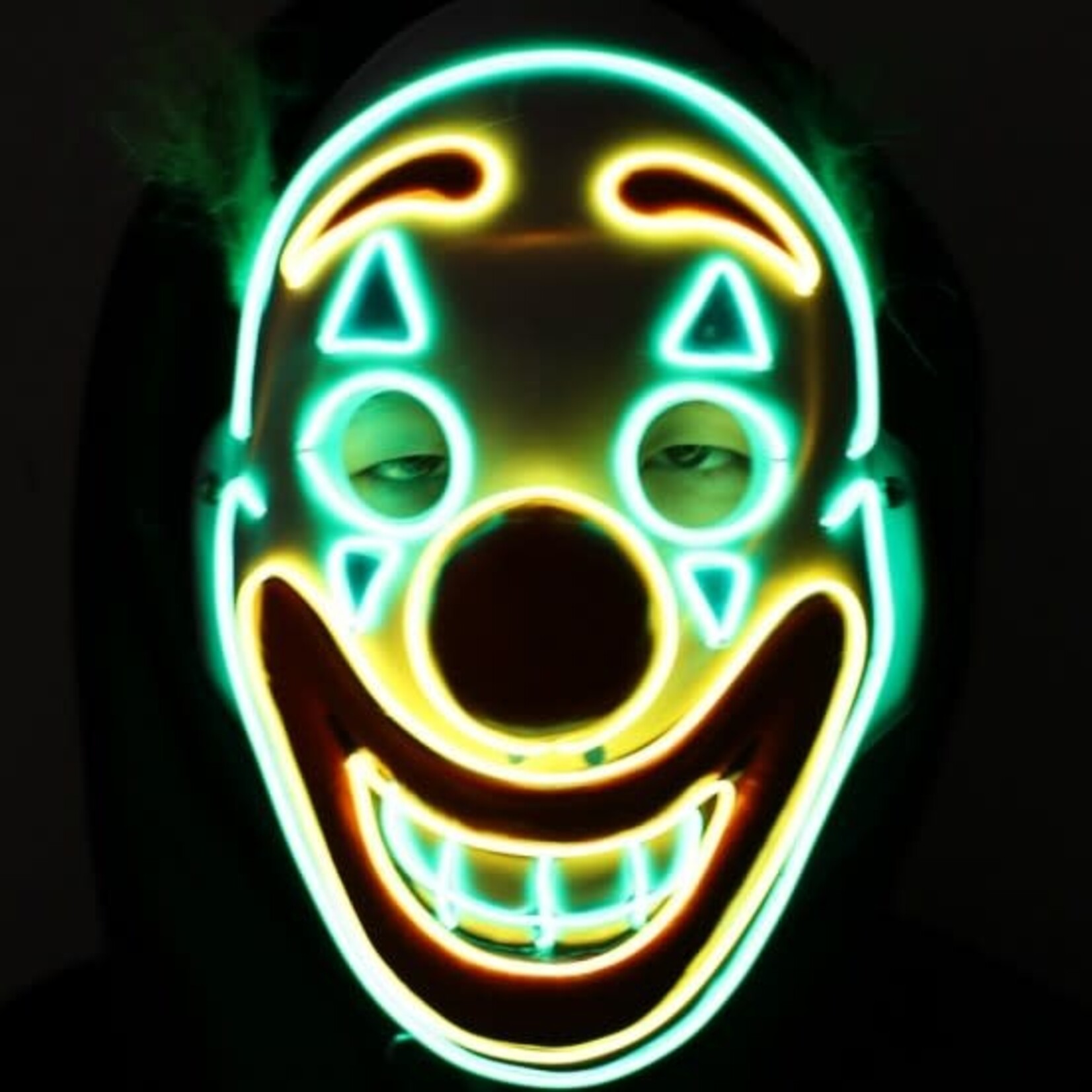 Mask Clown Neon Light