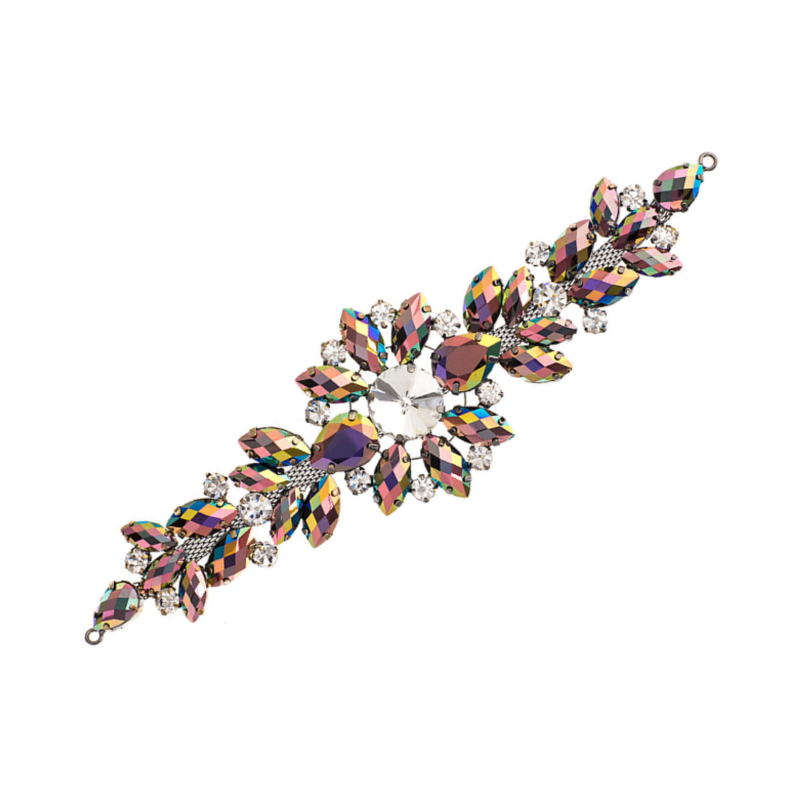 Crystal Motifs Embellishments 18cm Floral