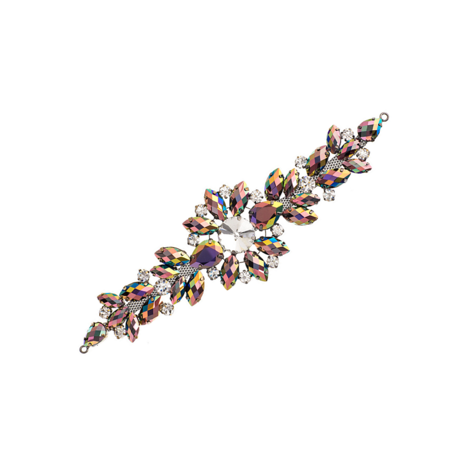 Crystal Motifs Embellishments 18cm Floral