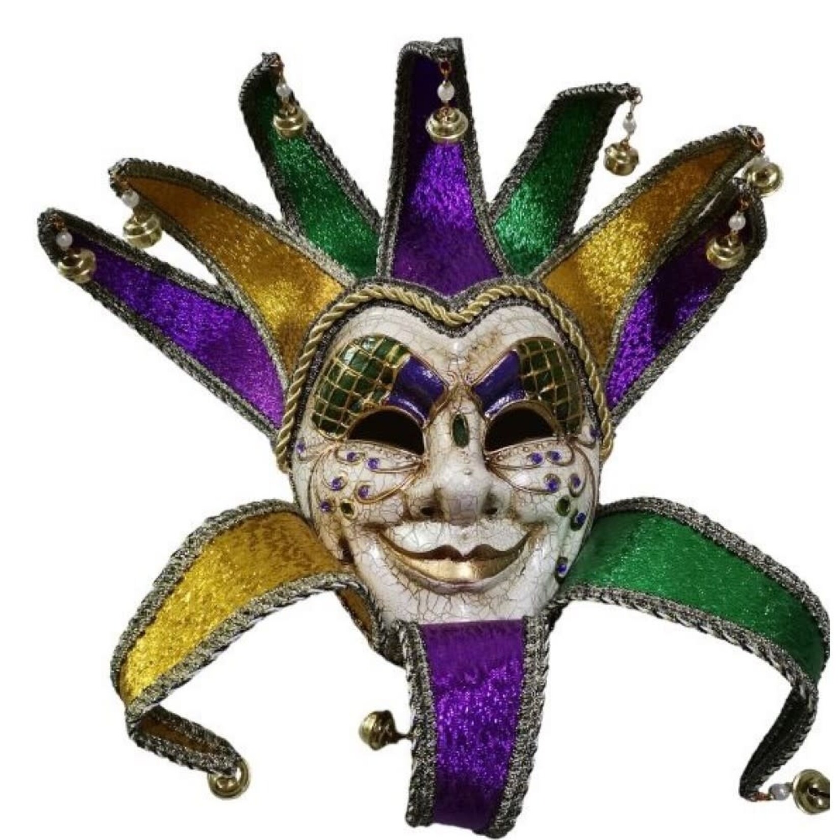 Mardi Gras Jester Mask