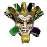 Mardi Gras Jester Mask