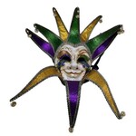 Mardi Gras Jester Mask
