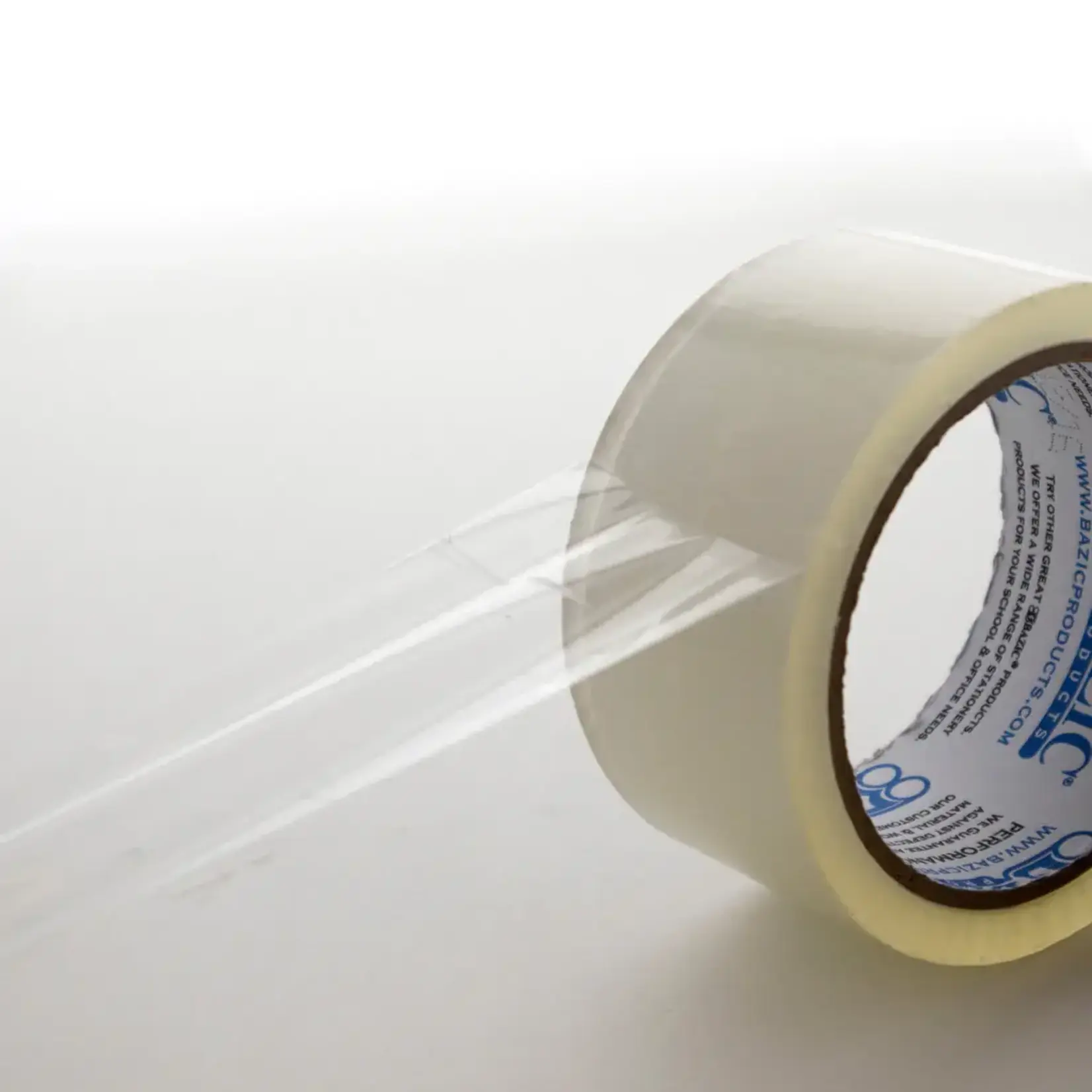 Bazic 1.88" X 54.6 Yards Clear Packaging Tape