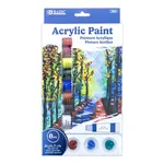 Bazic Bazic 0.4 Fl Oz (12ml) 8 Colors Acrylic Paint