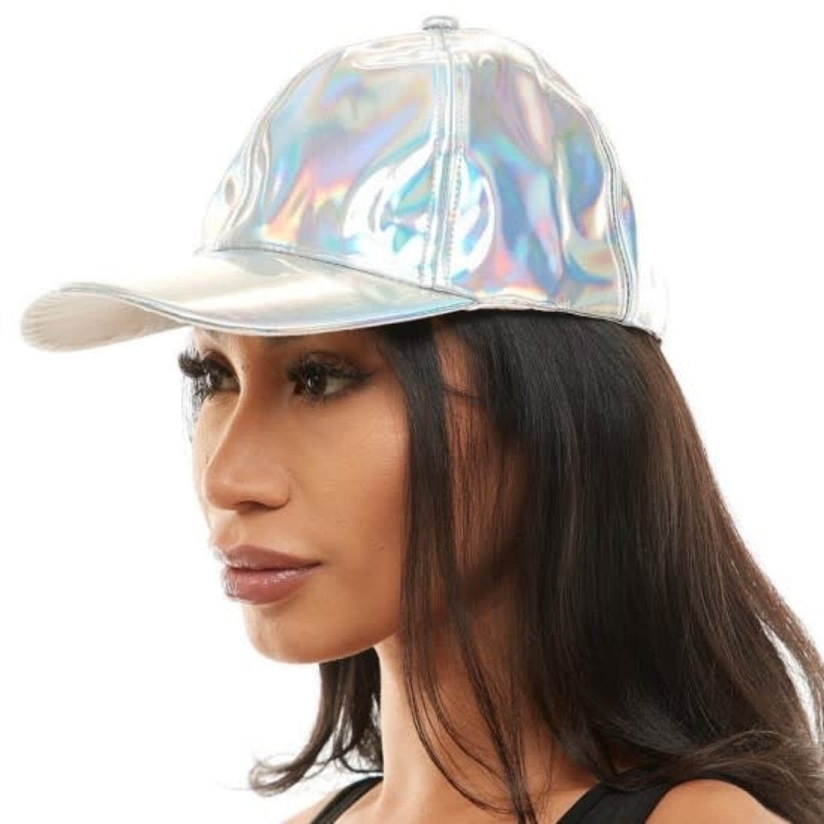 Silver Baseball Cap