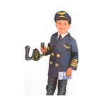 Pilot Navy Blue with Cap & Jacket Costume - Kids