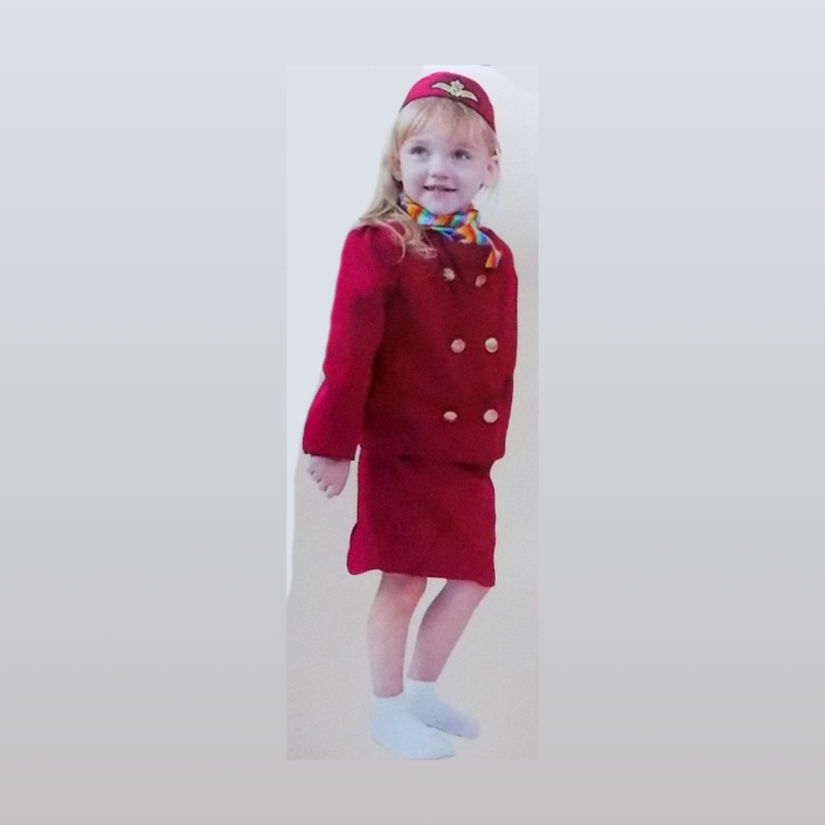 Air Hostess Costume - Kids (Large)