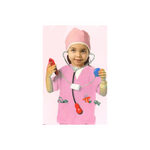Pink Nurse Scrub Costume - Kids (Medium)
