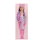 Pink Nurse Coat Costume - Kids (Large)