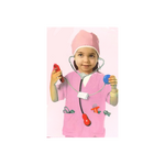 Pink Nurse Scrub Costume - Kids (Large)
