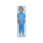 Doctor Blue Costume with toy - Kids (Medium)