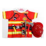 Firefighter Costume with helmet - Kids