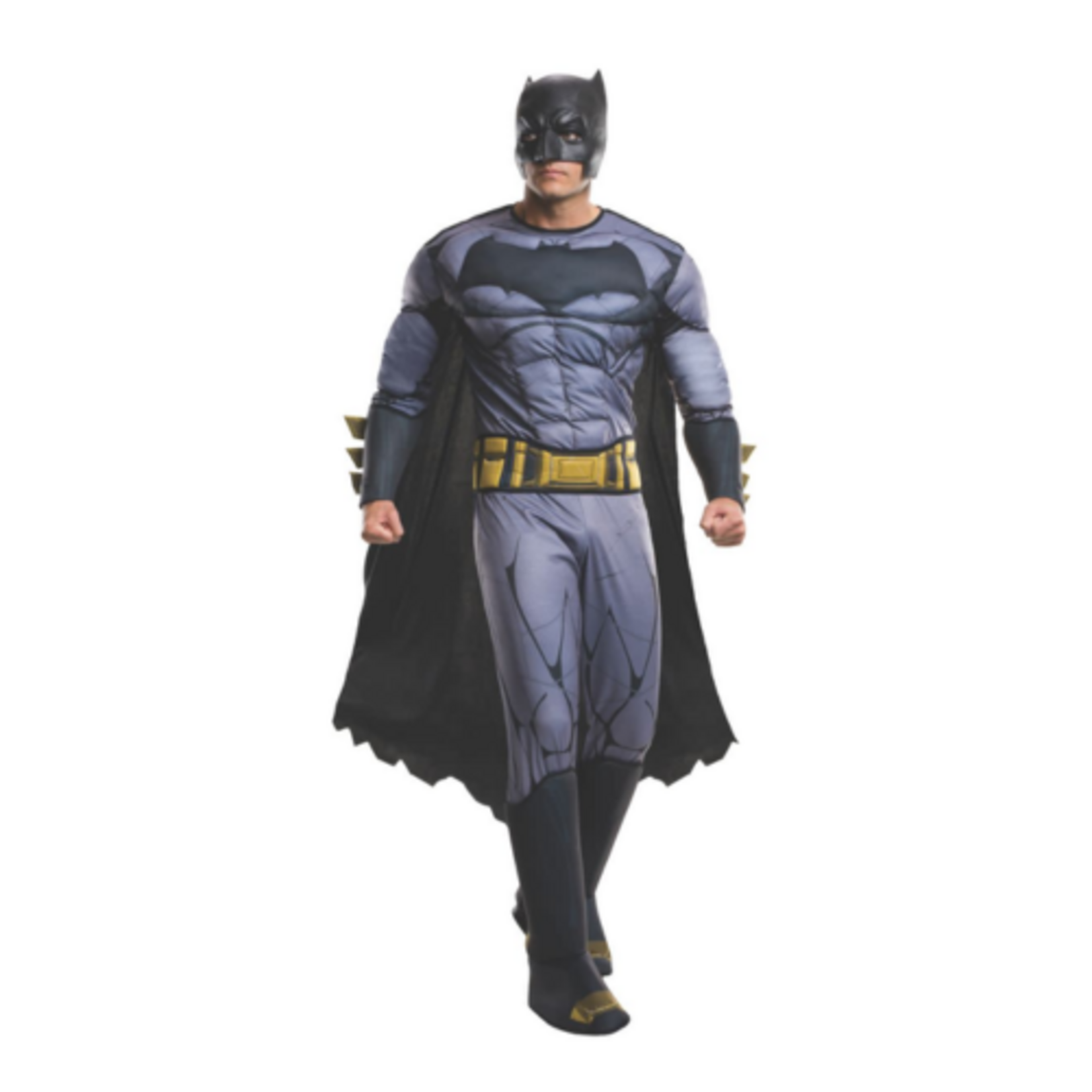 Deluxe Batman Adult Costume w/ Padded Muscle