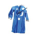 Kids Mage-Wizard Costume Blue Mix