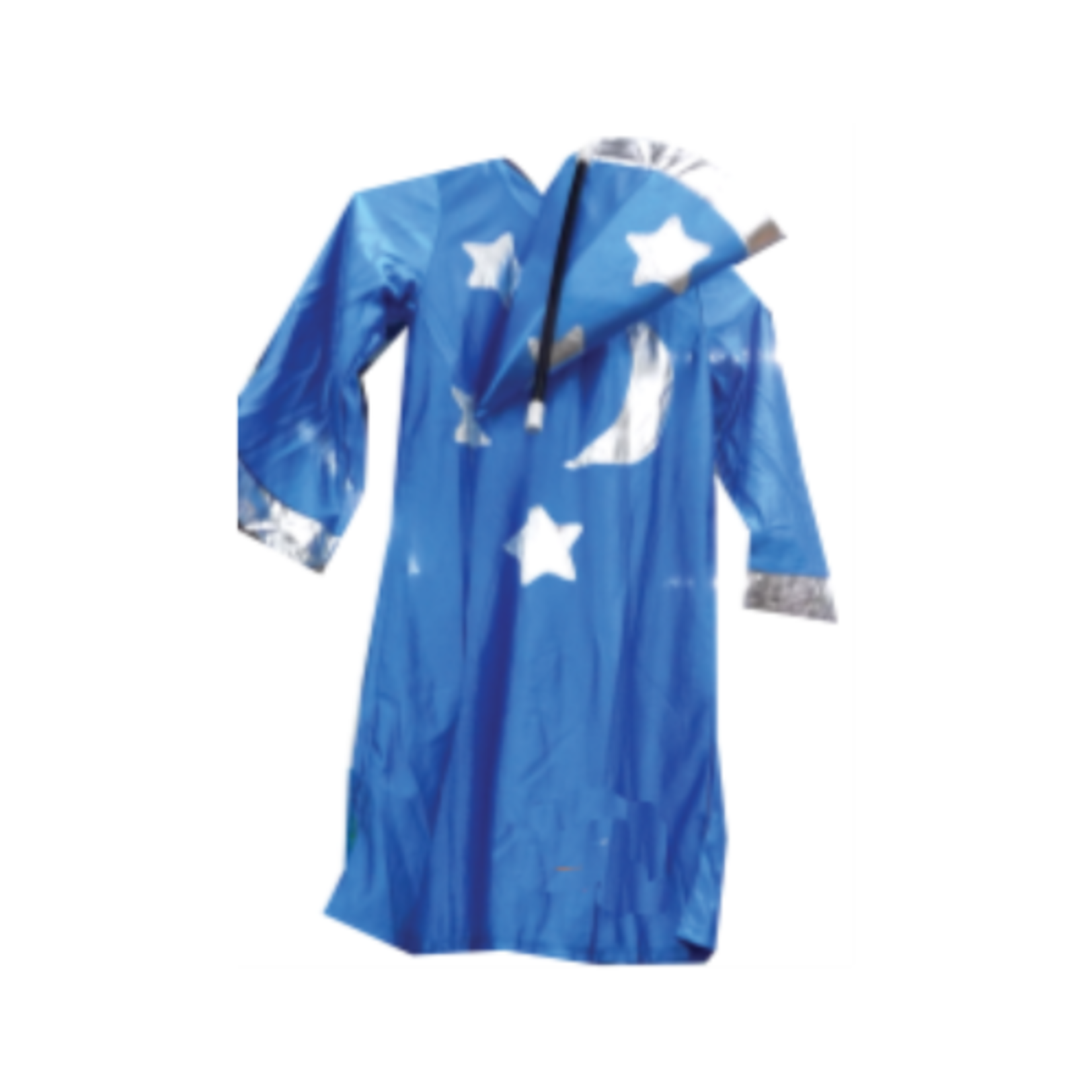 Kids Mage-Wizard Costume Blue Mix