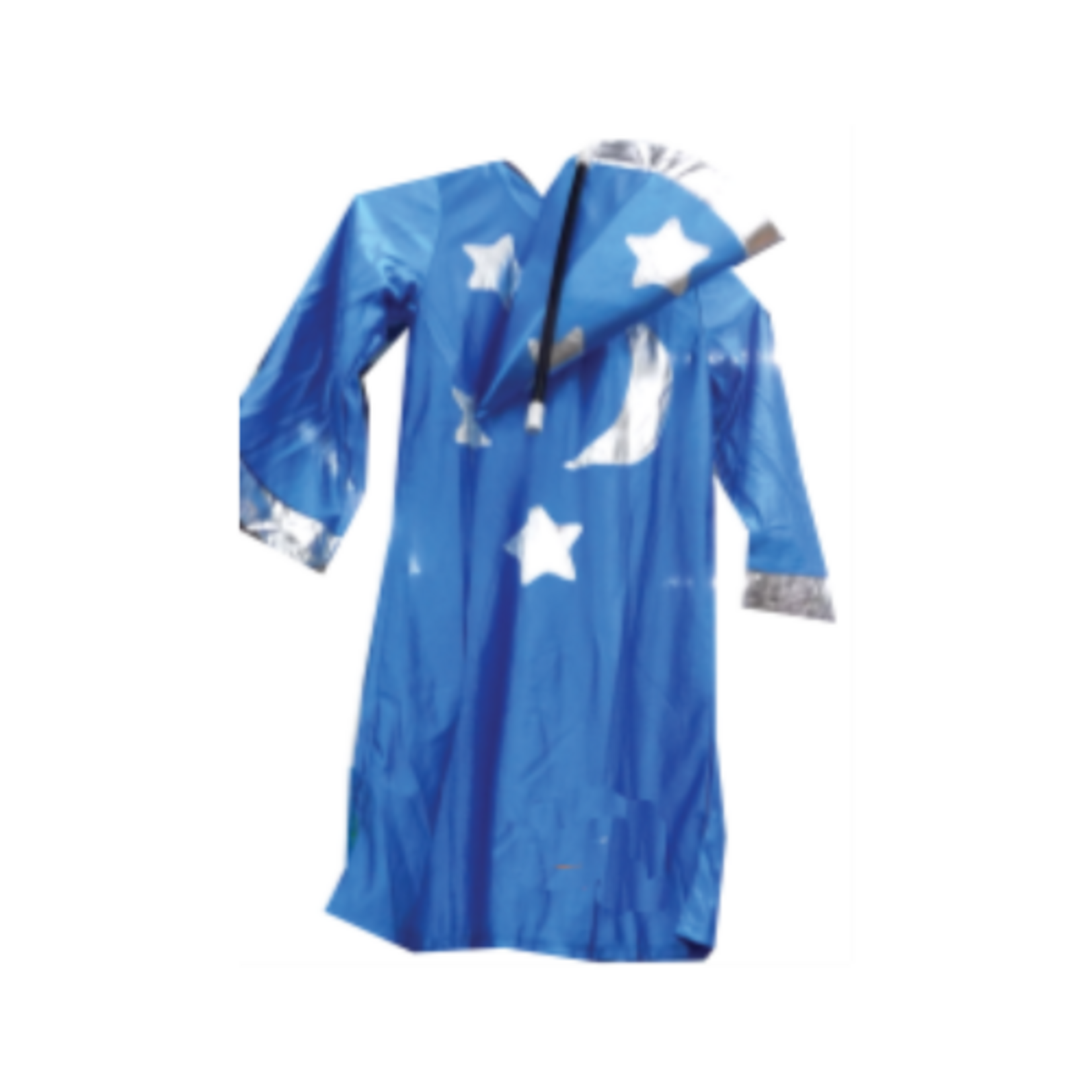 Kids Mage-Wizard Costume Blue Mix