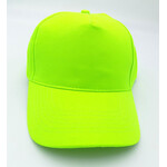 5 Panel cap with Velcro Closure - Green/Neon Green