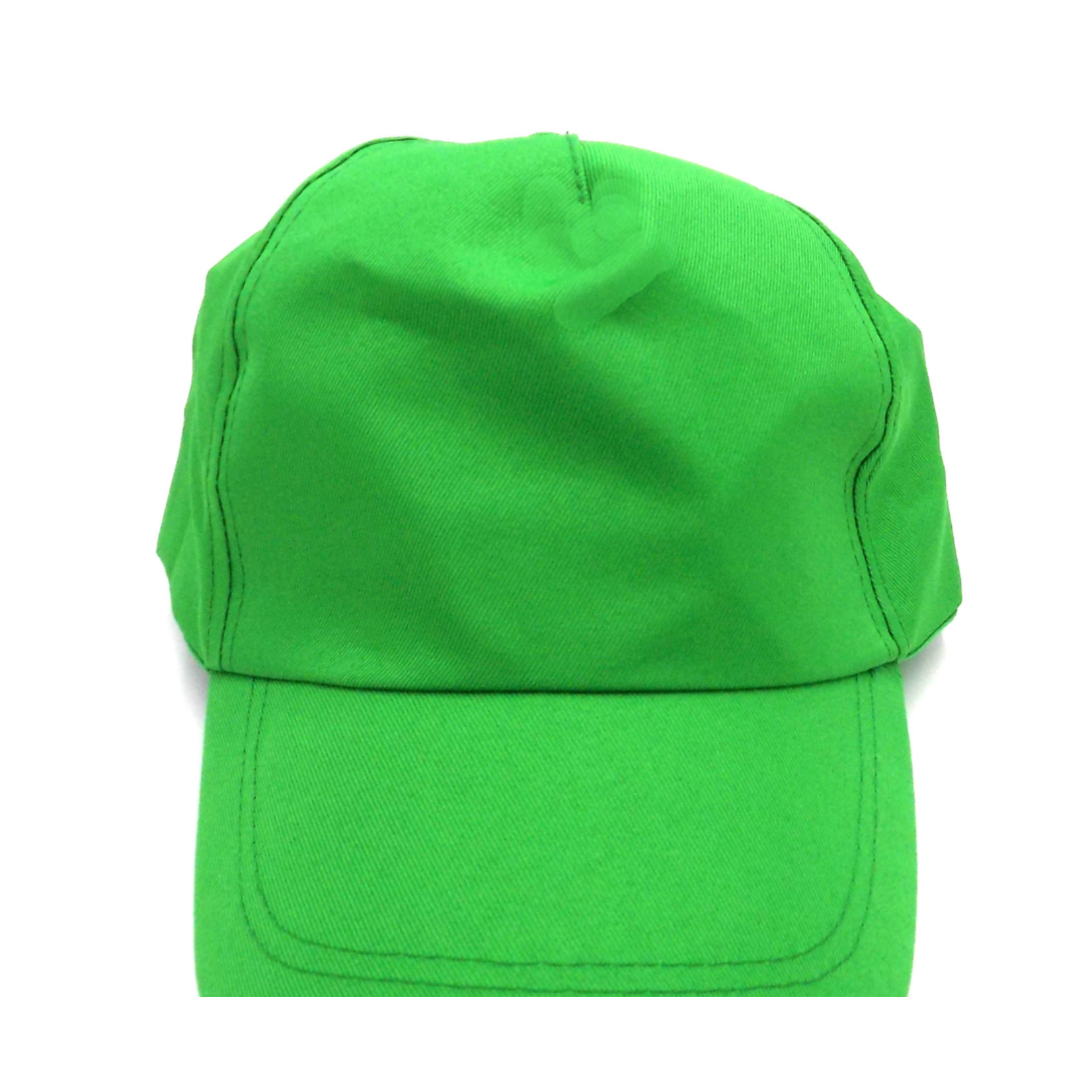 5 Panel cap with Velcro Closure - Green/Neon Green
