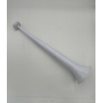 Vuvuzela Horn 22inch Folded - White