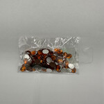 Crystal Plain 8 x 10mm (0val) Bright Orange