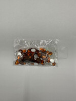 Crystal Plain 8 x 10mm (0val) Bright Orange