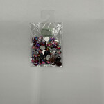 Crystal AB 8 x 10mm (0val) Deep Pink