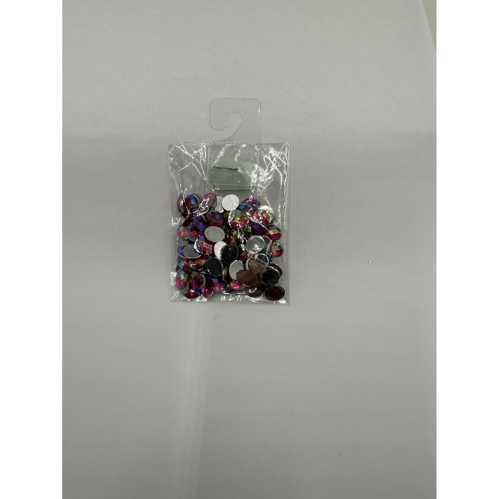 Crystal AB 8 x 10mm (0val) Deep Pink