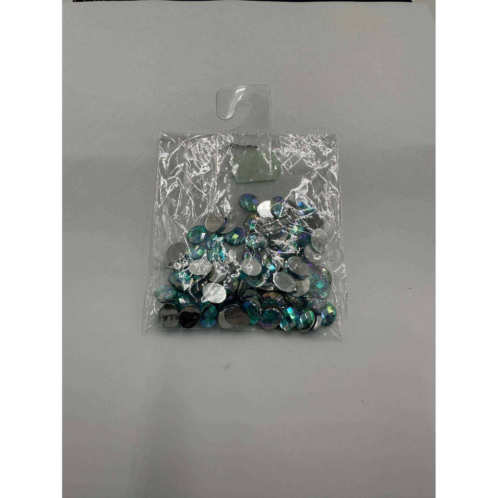 Crystal AB 8 x 10mm (0val) Sky Blue