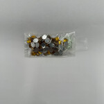 Crystal Plain 8 x 10mm (0val) Golden Yellow
