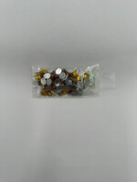 Crystal Plain 8 x 10mm (0val) Golden Yellow