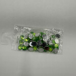 Crystal Plain 8 x 10mm (0val) Light Green