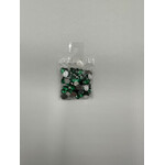 Crystal Plain 8 x 10mm (0val) Kelly Green