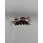 Crystal Plain 8 x 10mm (0val) Hot Pink
