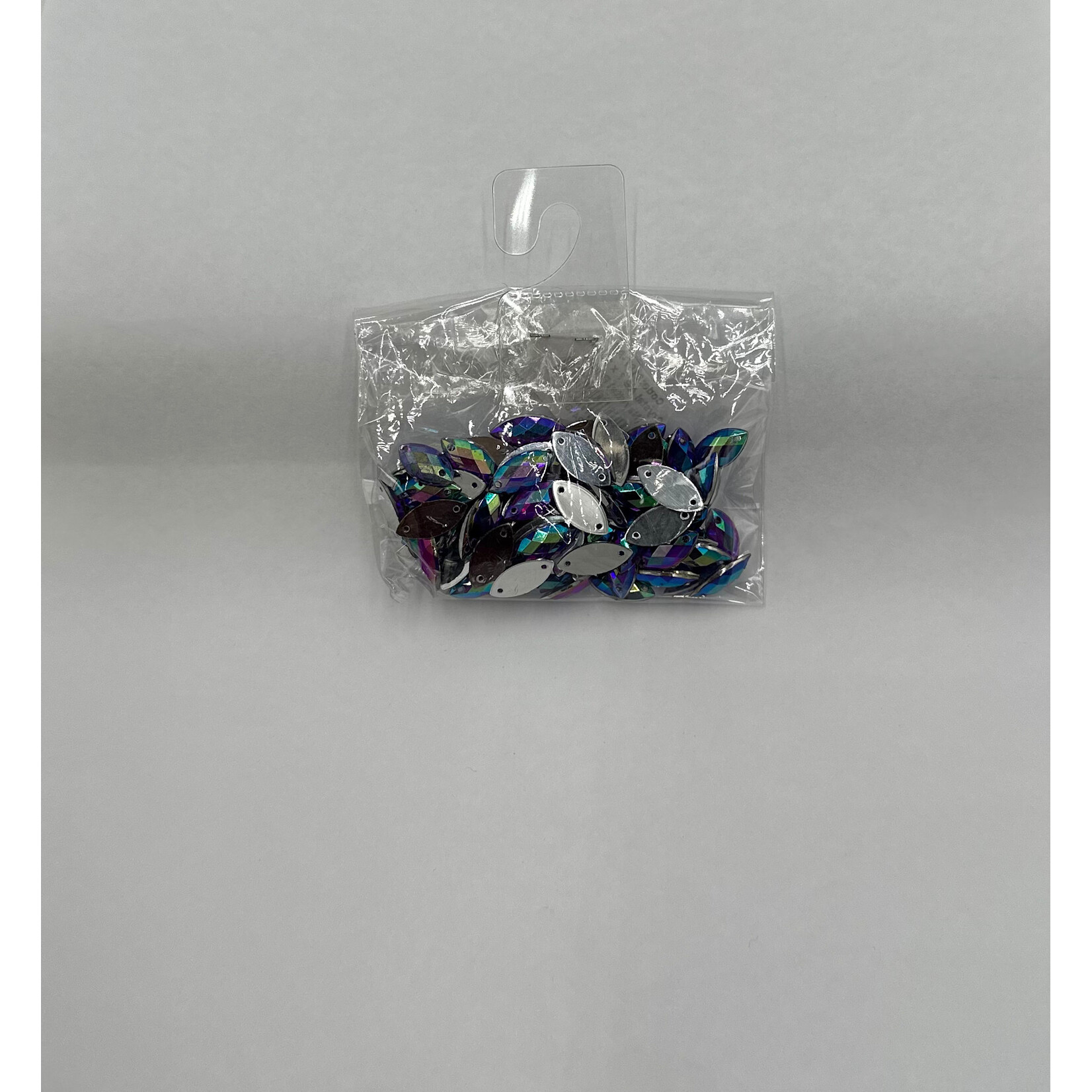 Crystal AB 7 x 15mm (Navette) Purple