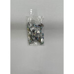 Crystal Plain 7 x 15mm (Navette) Silver AB