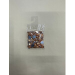 Crystal Plain 10 x 14mm (Drop) Orange