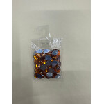 Crystal Plain 10 x 14mm (Drop) Bright Orange