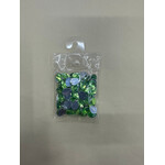 Crystal Plain 10 x 14mm (Drop) Light Green
