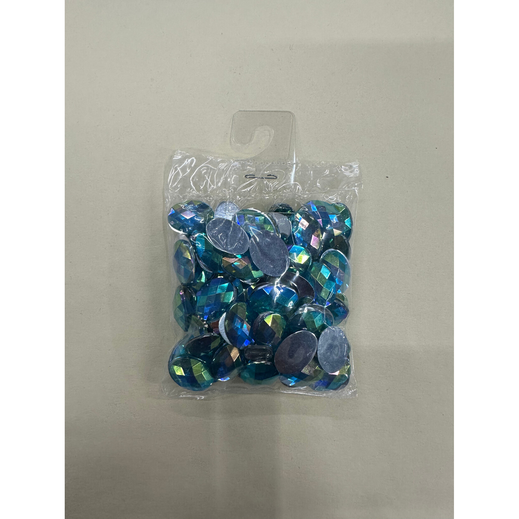 Crystal AB 13 x 18mm (Oval) Sky Blue